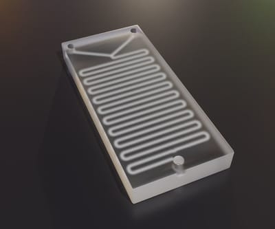 Microfluidic test cartridge
